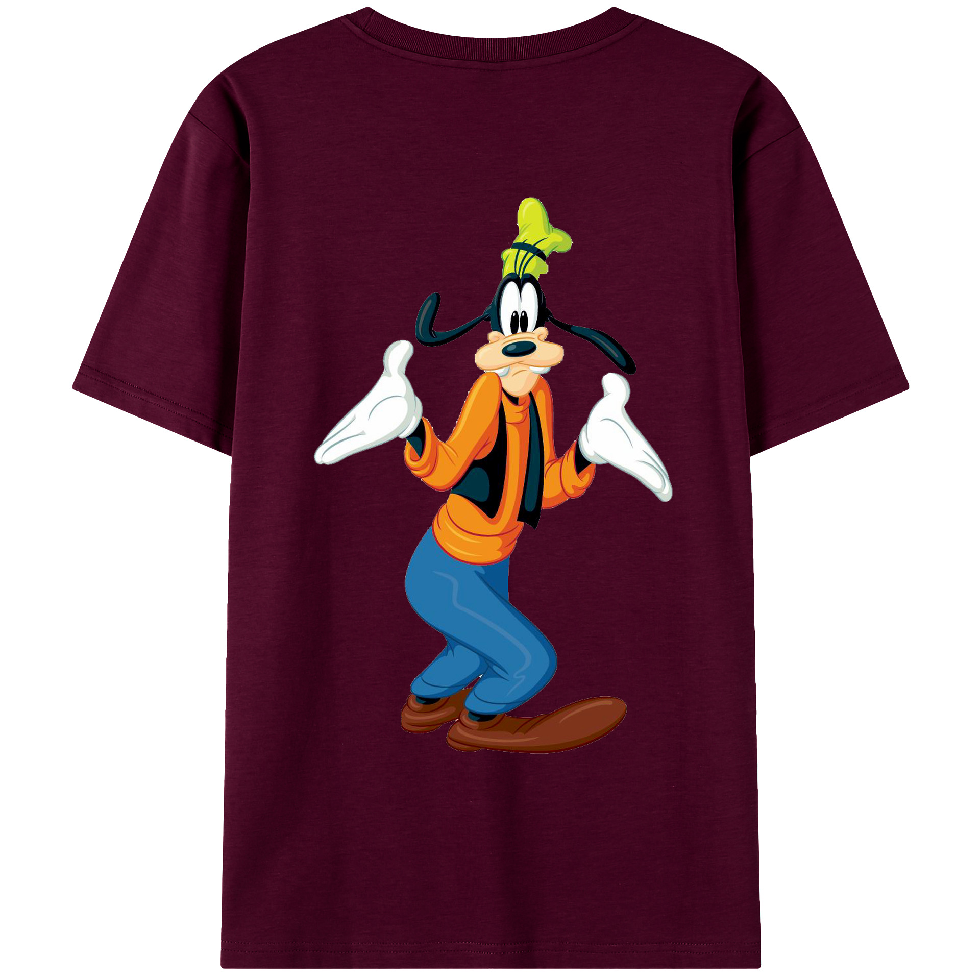 （画像用） ミッキーマウス Mickey Mouse レディース半袖Tシャツ(バックプリント)